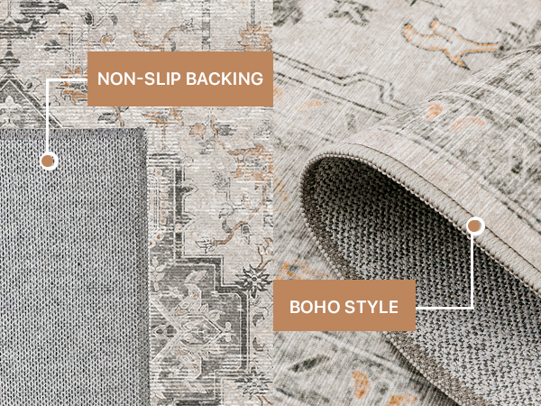 ラグ(2000×2400) Amazon.com: GENIMO 2x7 Area Rugs for Living Room, Machine