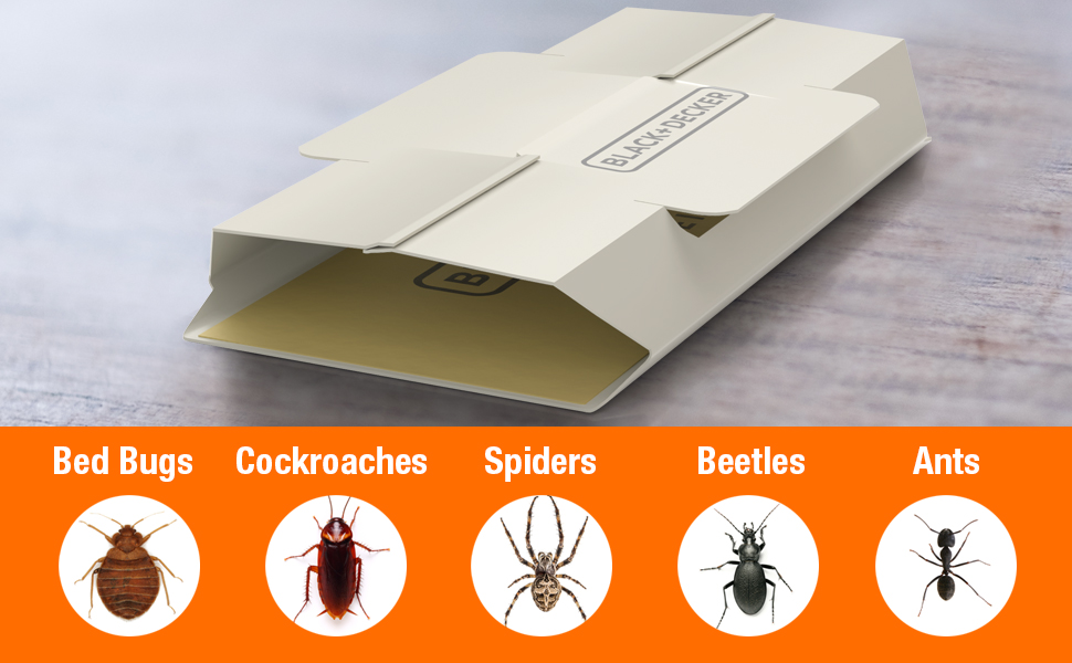 Bedbug Glue Traps for Home Early Detection Traps Indoor Sticky Traps with Natural