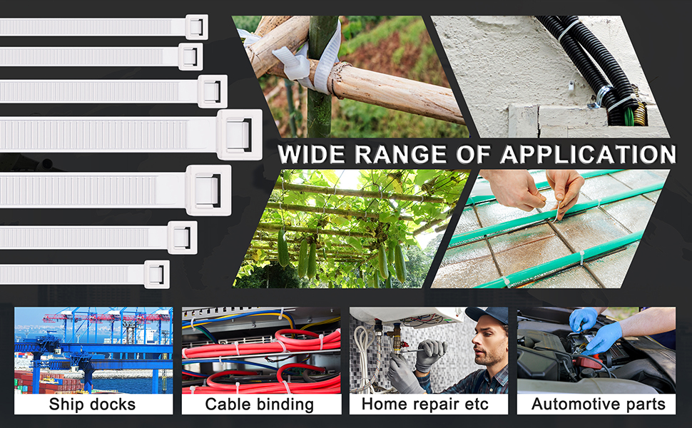 Wide range of applications