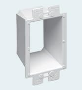 Select SEL-BE-1 Electrical Outlet Box Extender with Included Screws, Plastic Electrical Outlet Ex...