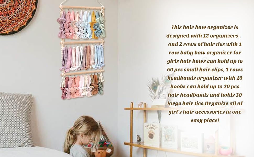 headband organizer for baby headbands