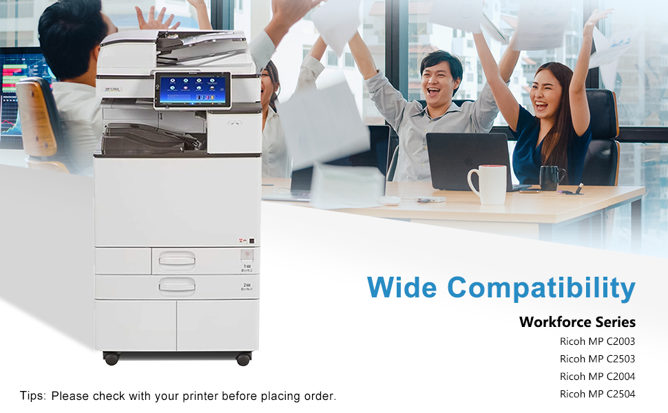 Msudoku High Yield MP C2003 C2503 Toner Replacement for