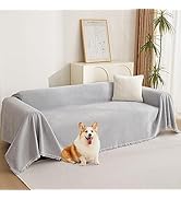 MYSKY HOME Sofa Cover for Dogs Washable for Loveseat Boho Couch Cover Cover for Sofa Couch Cover ...