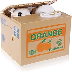 Amazon.co.jp: 盗む貯金箱 自動ストール コイン 貯金箱 貯金箱