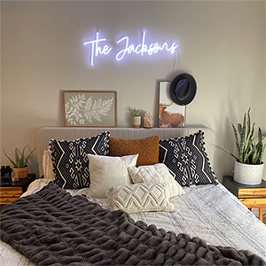 Custom Name Neon Signs For Bedroom
