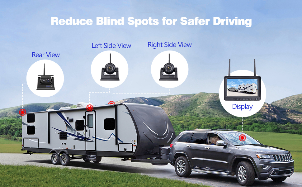 reduce blind spots for safer driving