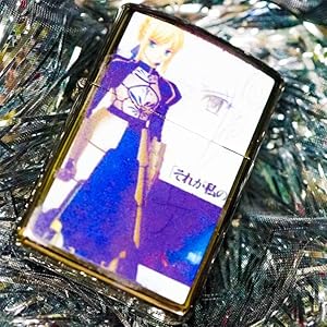 フェイト セイバー メイド服 希少 オイルライター zippo 風