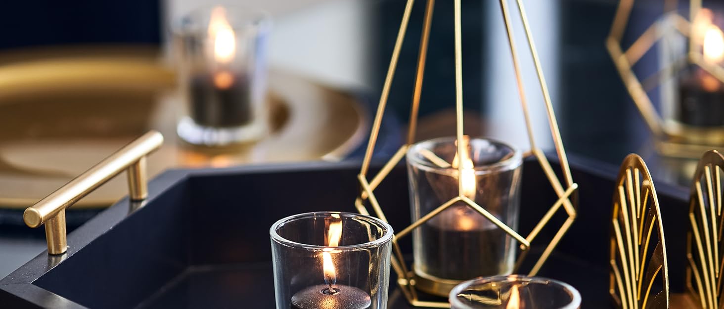 Simply Soson White Votive Candles 24 Unscented Votive