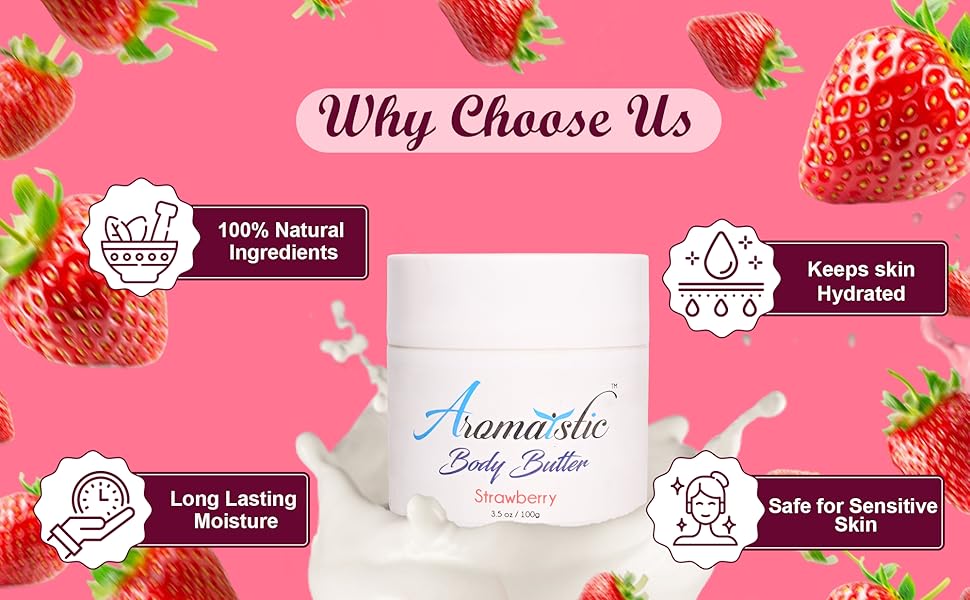  Body Butter Strawberry