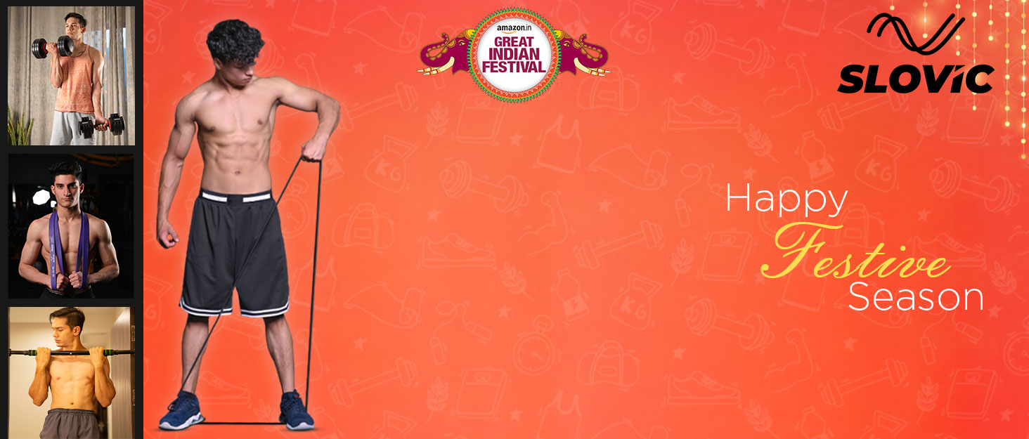 Buy Now Slovic Resistance Tube For Men And Women(Green 20Kg + Blue 5 Slovic Brand Story