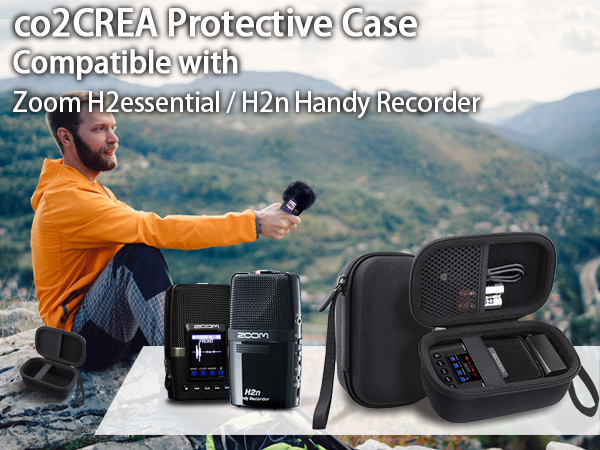 Amazon.com: co2CREA for Zoom H2essential Multi-mic Handy