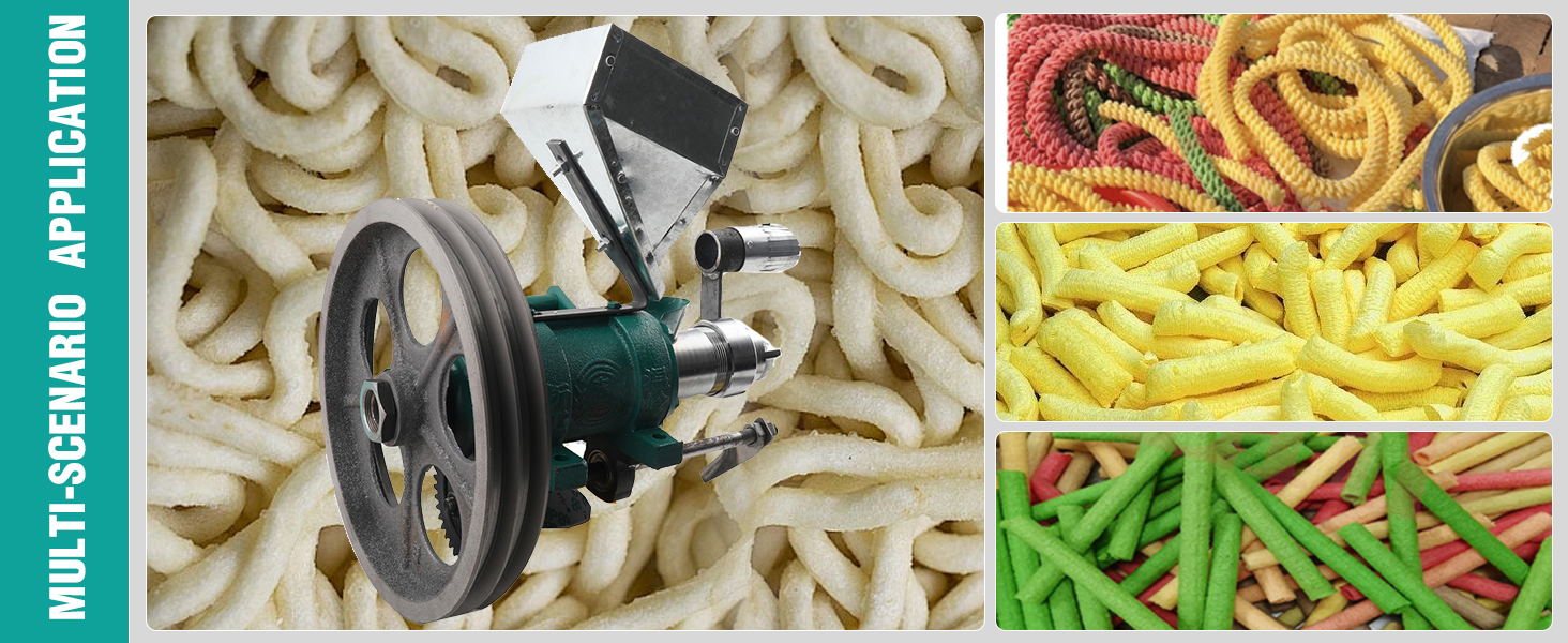 Commercial Puffed Food Extruder Rice Corn Puffing Extrusion Machine Puff Snack Food Machine