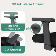 Cadeira de escritório ergonômica