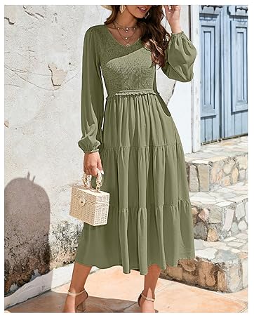 women long sleeve dress