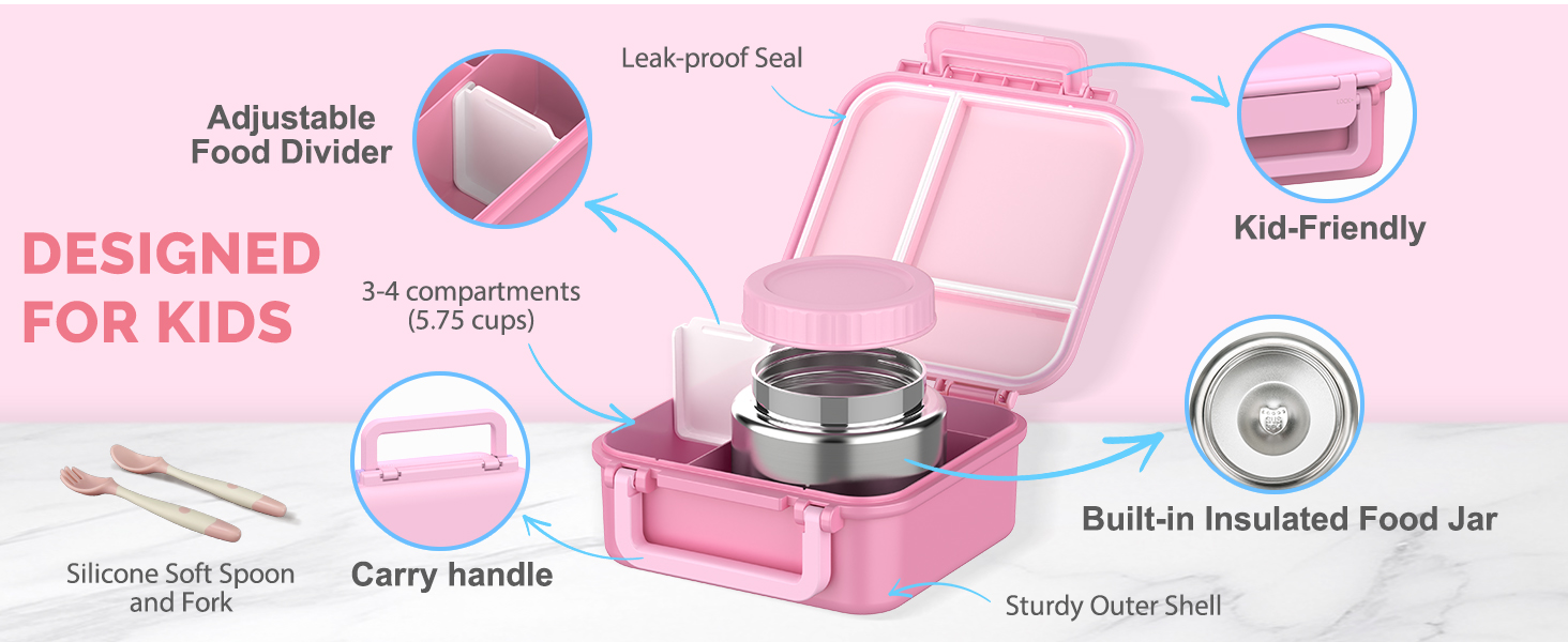 kids friendly bento box