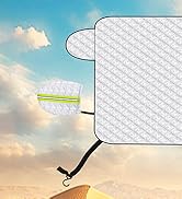 Range Tour Car Windshield Sun Shade | Snow Cover with Fixing Strap, Automotive Windshield Cover f...