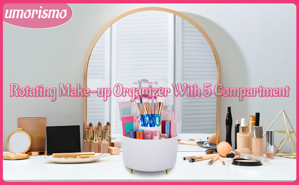 Rotating Makeup Organizer