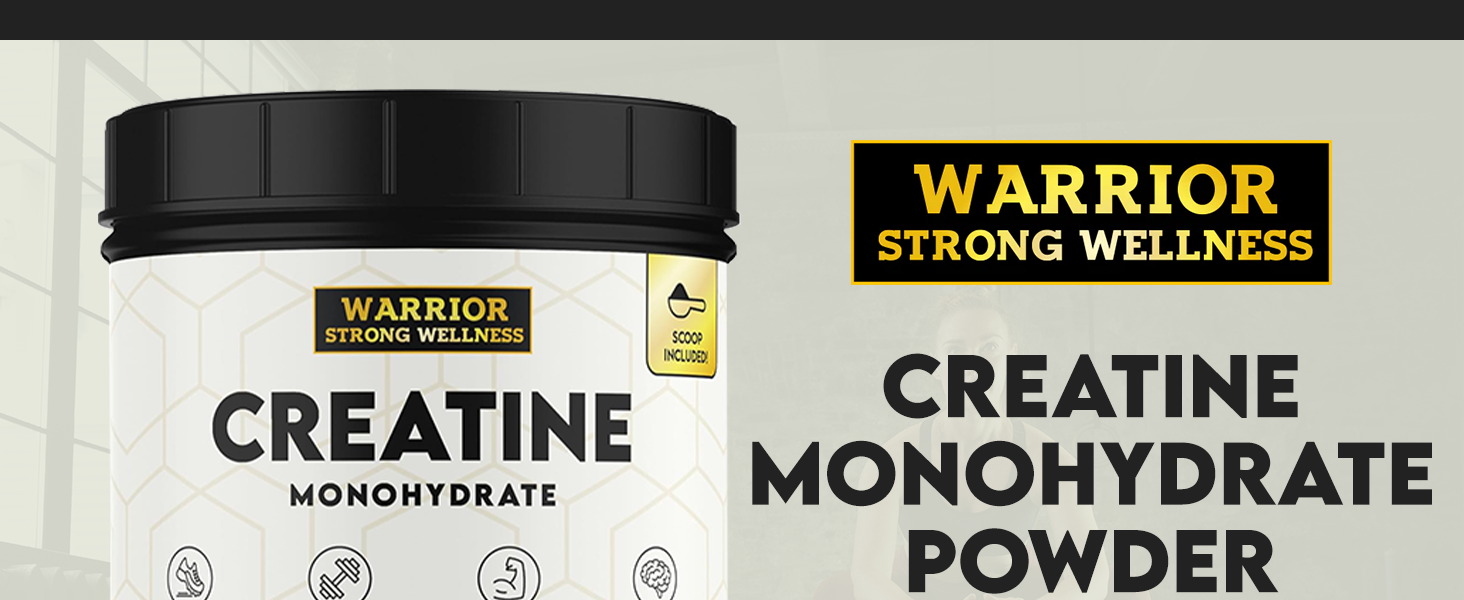 Creatine Monohydrate Powder, Unflavored Micronized Powder- Support Muscles, Cellular Energy
