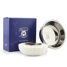 Shaving Kit with Silver Tip Badger Hair Brush, Razor, Soap, Stand and Bowl Perfect Gift Set for Men