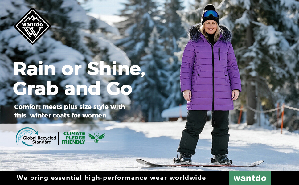 Wantdo Women's Winter Coats