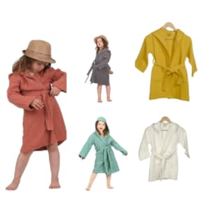 Muslin Bathrobe Towel For Kids
