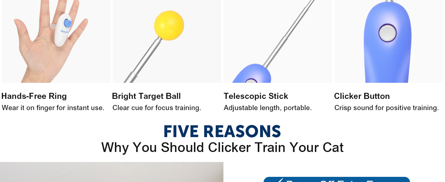 Cat Training Clicker Kit