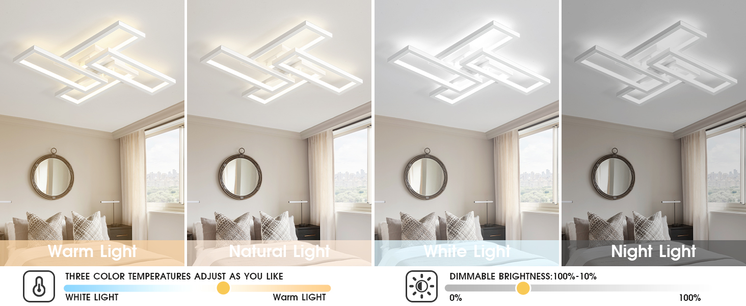 Modern ceiling light