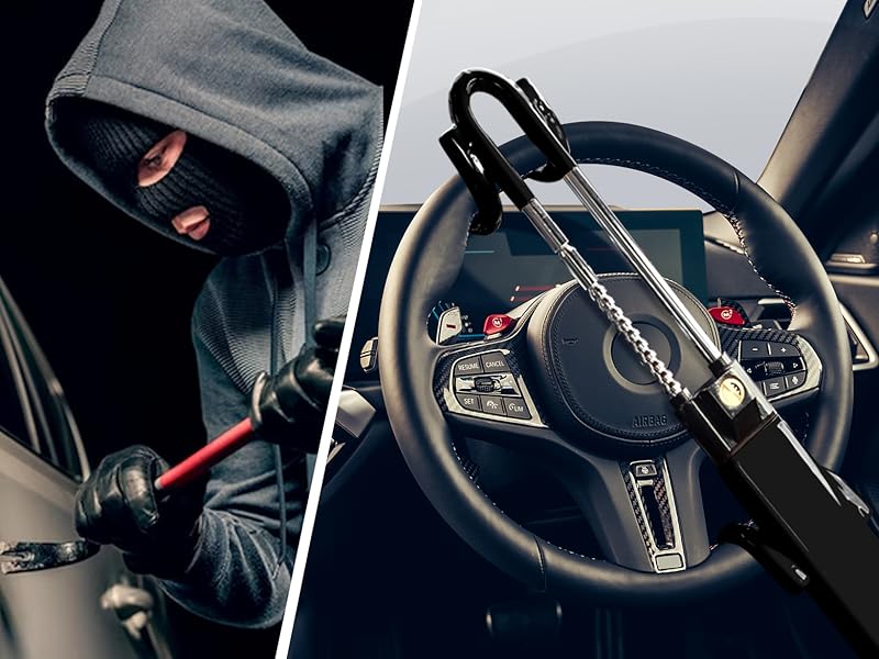 Advanced Lock Mechanism, Break-Resistant, Car Safety, Strong Grip, Anti-Tamper