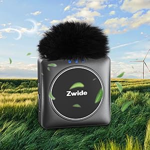 Amazon | Zwide M1 PLUS ワイヤレスマイク 2.4GHz ワイヤレス