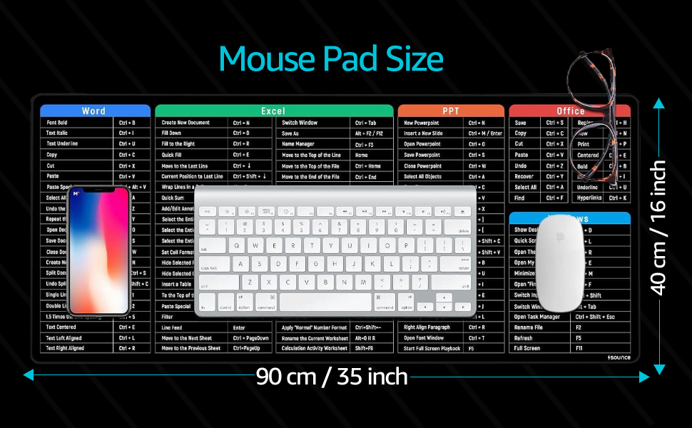 big mouse pad