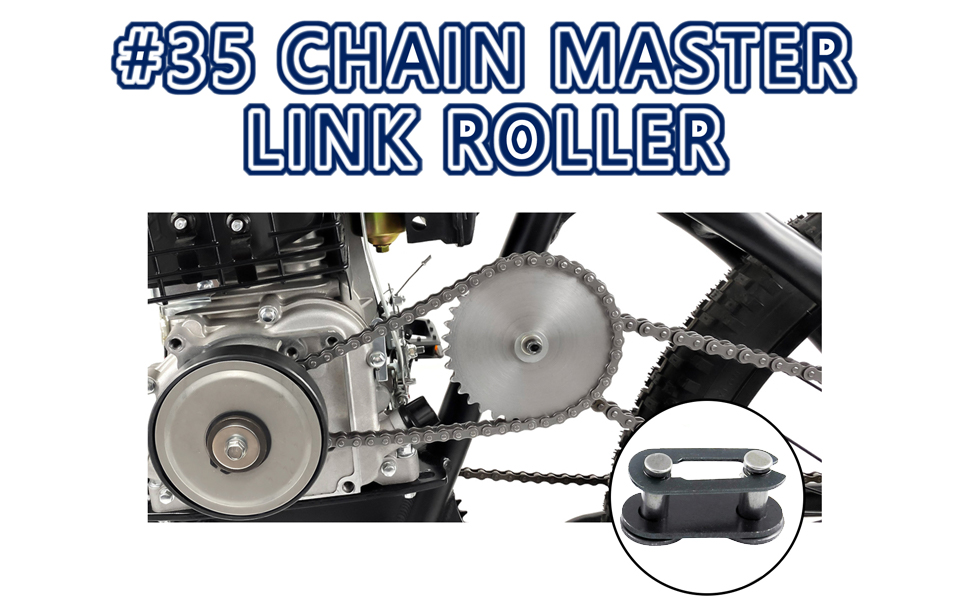 35 Chain Master Links, manganese steelHeavy Duty Roller