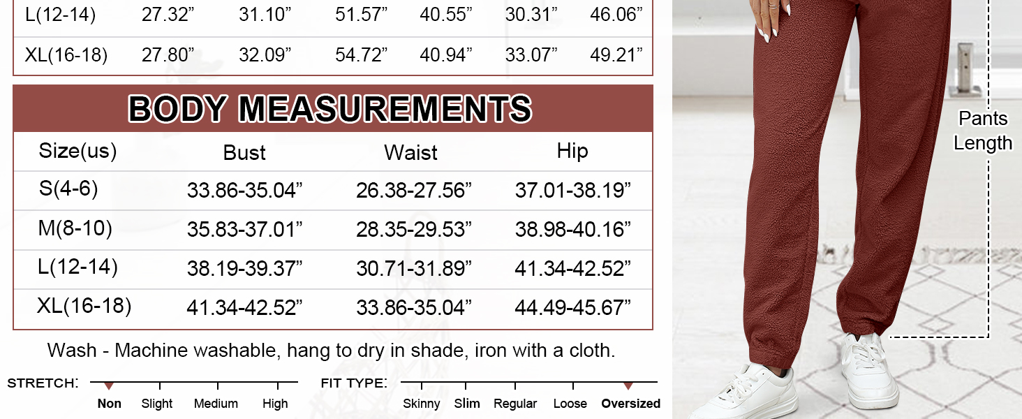 ANRABESS Womens 2 Piece Outfits Fuzzy Fleece Loungewear Sweater Top Sweatpants