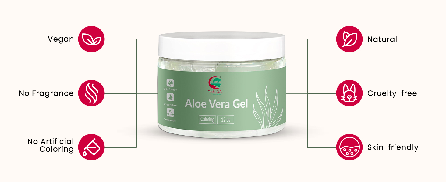Aloevera Gel Scalp, & Hair