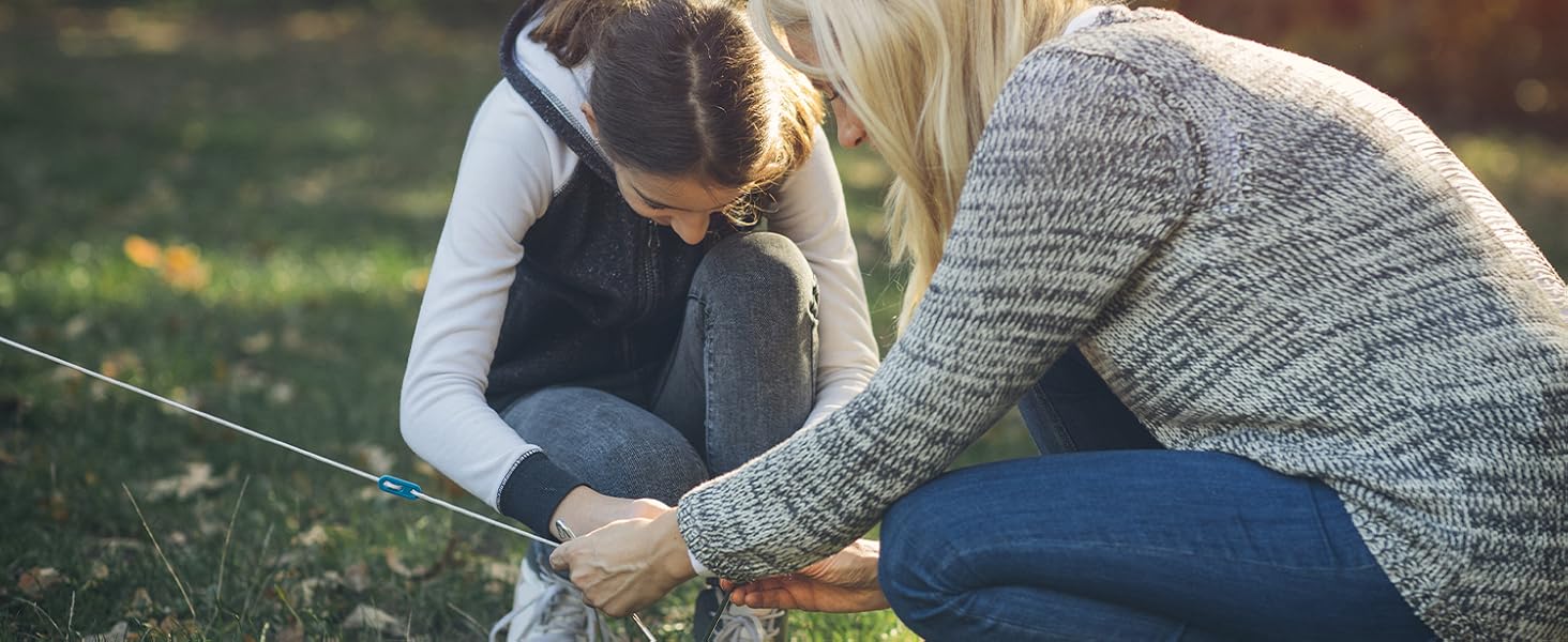 FISHLUND Paracord is designed for outdoor gear with up to 550 lb/249 kg strength