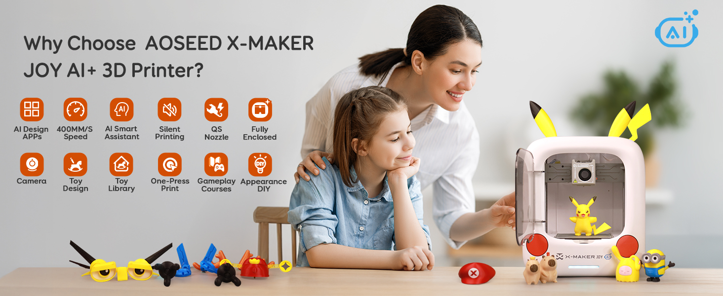 X-maker 3d printer joy AI+