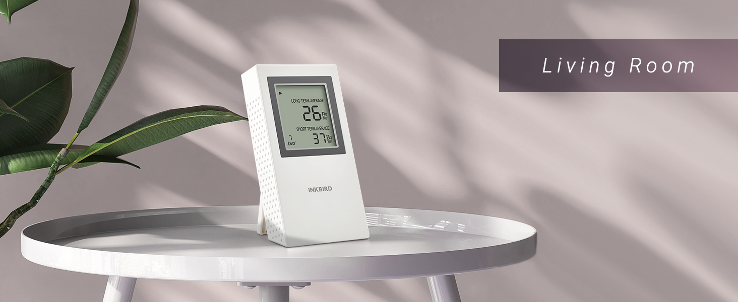 INKBIRD Home Radon Detector,Radon Gas Detector,Battery Operated