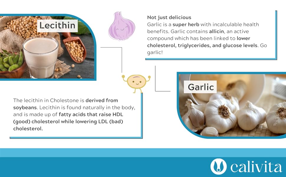 Cholestone Cholesterol Lowering Supplements with Lecithin, Flaxseed