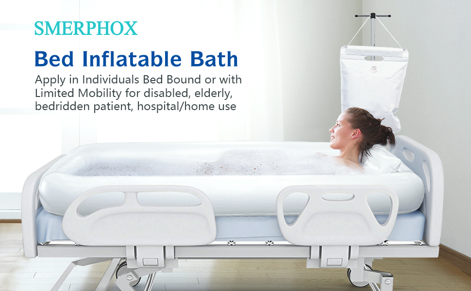 SMERPHOX Inflatable Adult PVC Bath tub