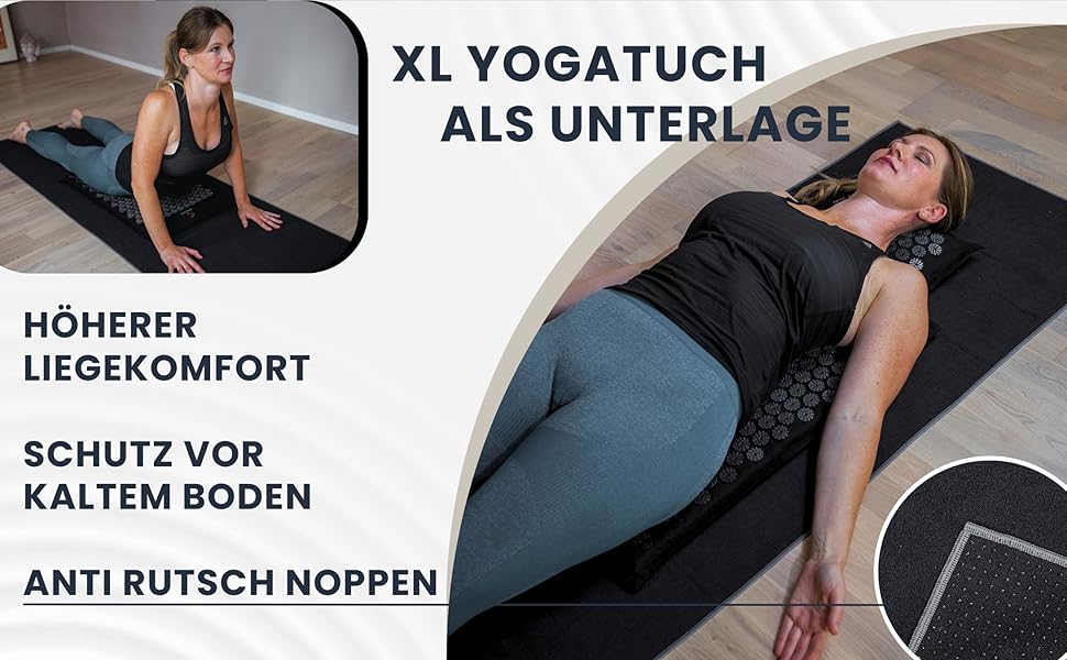 Yogatuch shaktimat Yogamatte shakti matte nadelmatte