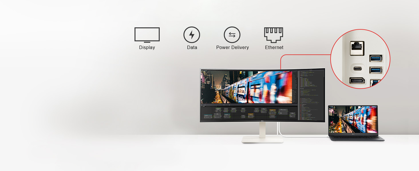 LG 38 (96.52cm) UltraWide QHD+ (3840x1600) Curved monitor