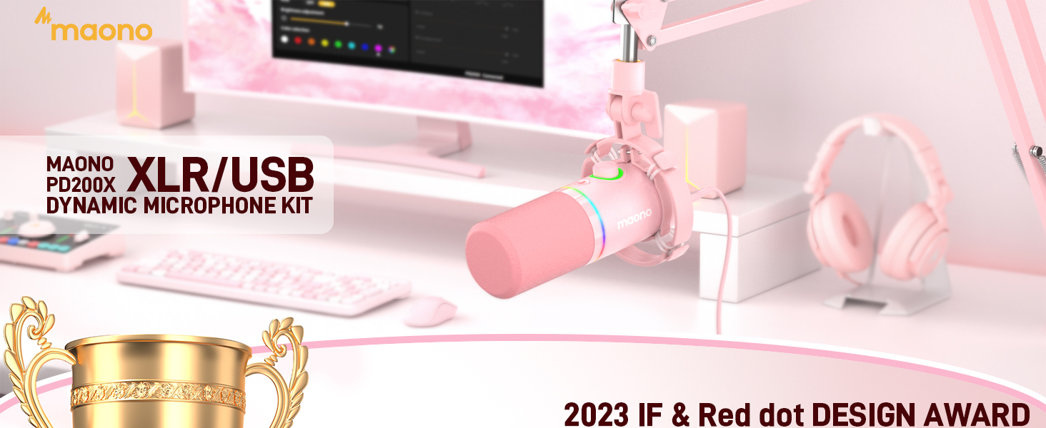 MAONO XLRUSB Dynamic Microphone Kit