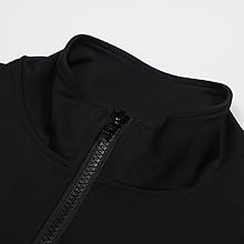 FEOYA Womens Full Zip Sports Vest Slim Fit Workout Gym Tops Stand Collar Sleeveless Yoga Running Tank Tops Skinny Athletic Sleeveless Shirts Quick Dry Breathable Fitness Yoga Gym Vest Top 14 1