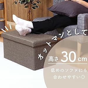 Amazon｜不二貿易(Fujiboeki) 収納ベンチ 収納ボックス 幅60