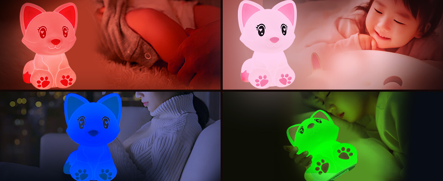 wide use fox night light