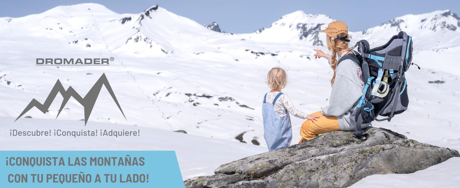 ¡CONQUISTA LAS MONTAÑAS CON TU PEQUEÑO A TU LADO!