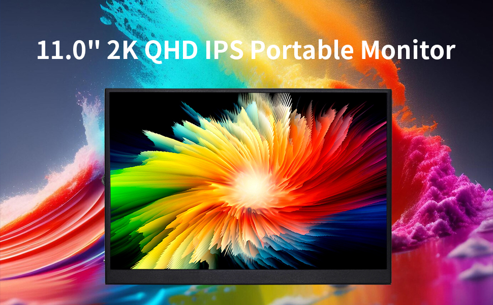 StarXnDa Portable Monitor 11.0 inch 2160 * 1440 2K Portable