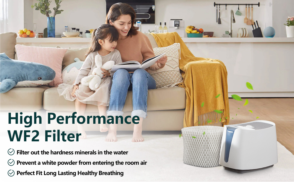 WF2 Humidifier Filter Replacement for Vicks & Kaz Starry