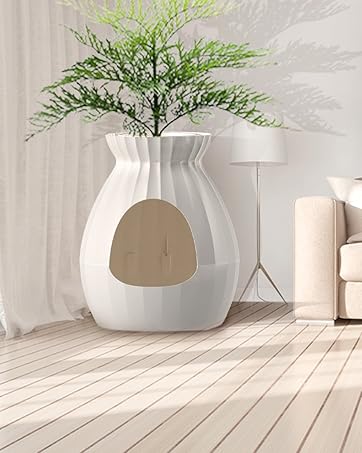 plant cat litter box