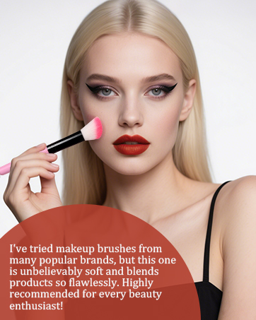 32pcs pink makeup brushes
