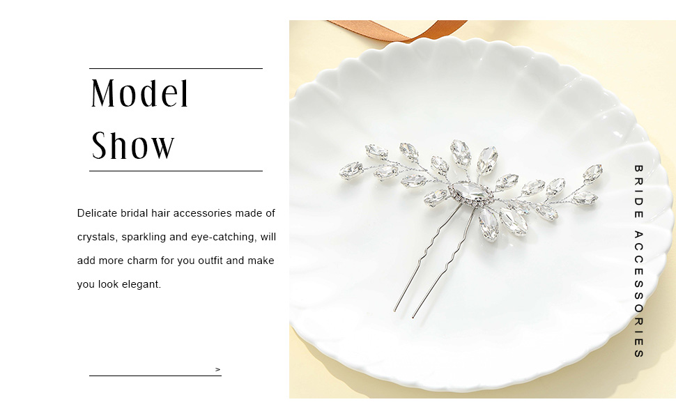 Wedding hair pieces